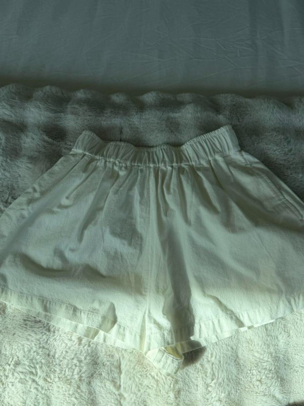 Free People White Summer Shorts